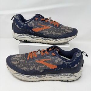 Brooks Caldera 3 Mens Athletic Trail Running Shoes Size 13 D Gray Blue Brown